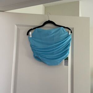 Blue Corset Top